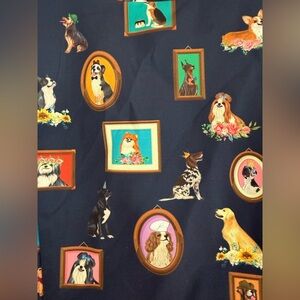 NWOT Dog Portrait Dress-Size 12